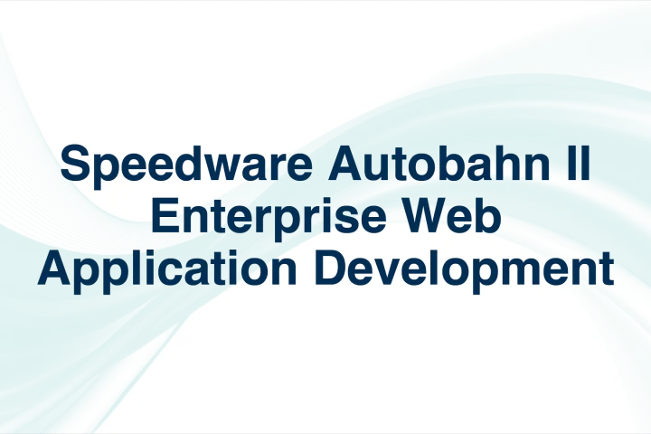 Speedware/Autobahn II