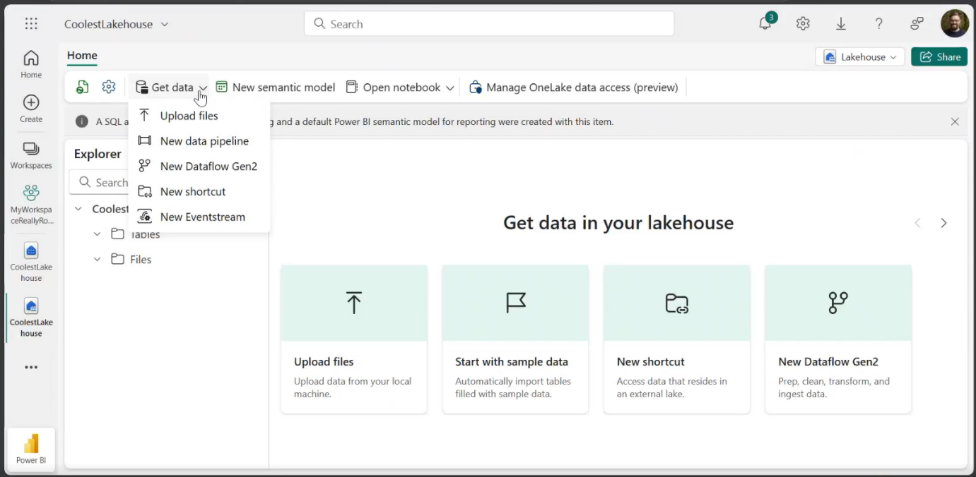 How to Ingest Data into a Microsoft Fabric Lakehouse