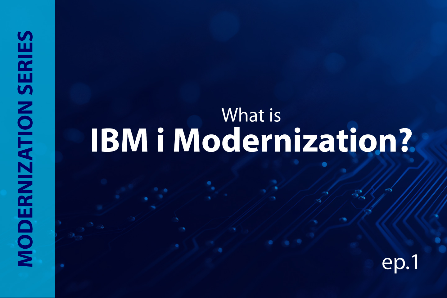 IBM i Modernization in 60 seconds
